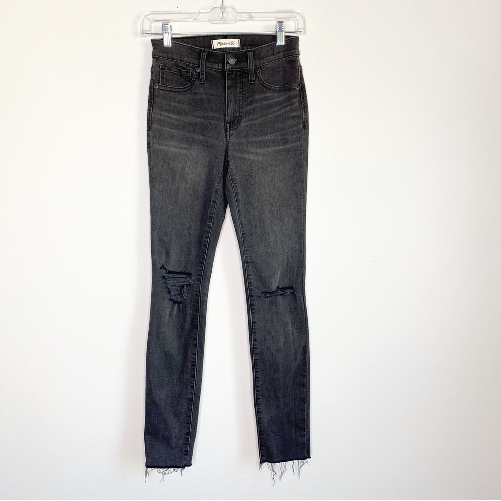 Madewell 9” Mid-Rise Skinny Jean Gray Size 24